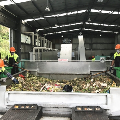 餐厨垃圾预处理设备案例